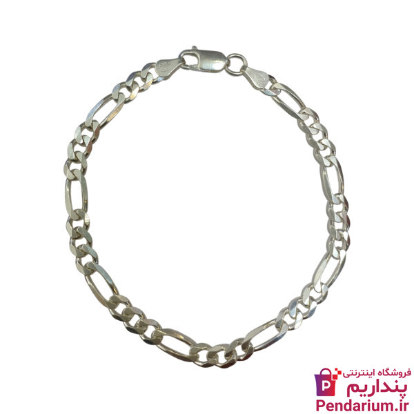 قیمت خرید انواع دستبند نقره مردانه