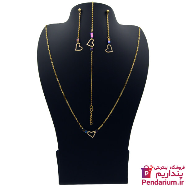 قیمت خرید 33 مدل نیم ست طلا – جدیدترین ست طلا