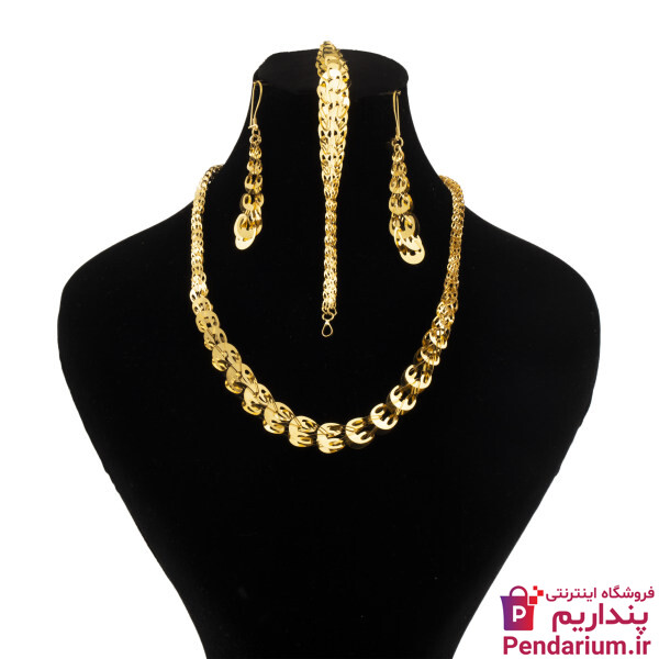 قیمت خرید 33 مدل نیم ست طلا – جدیدترین ست طلا