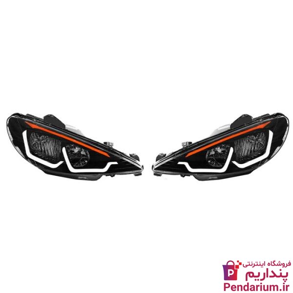 قیمت خرید بهترین چراغ جلو و عقب 206