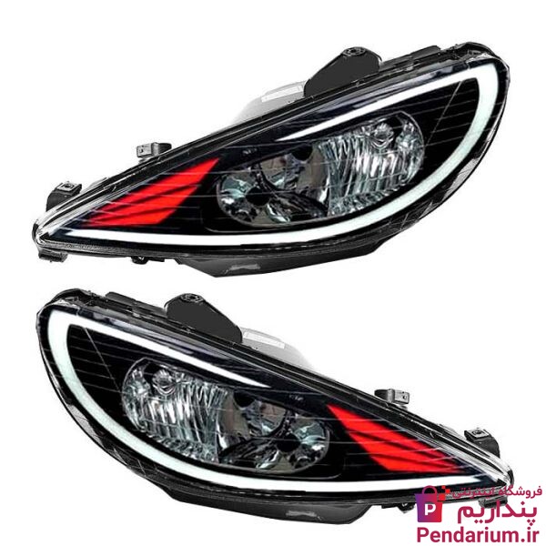 قیمت خرید بهترین چراغ جلو و عقب 206