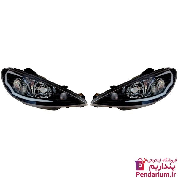 قیمت خرید بهترین چراغ جلو و عقب 206