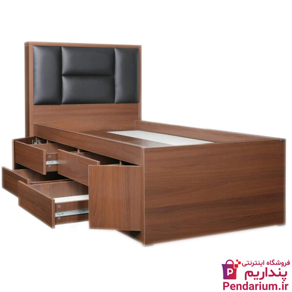 قیمت تخت خواب یک نفره کشو دار