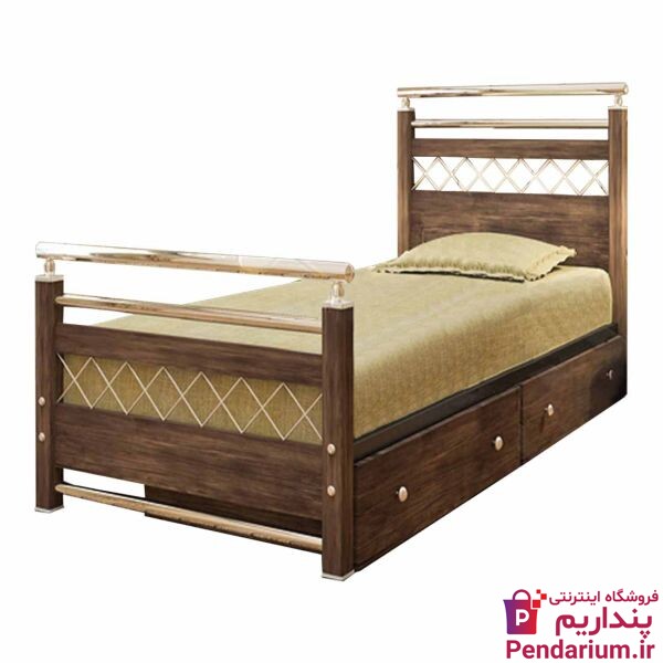 قیمت تخت خواب یک نفره کشو دار